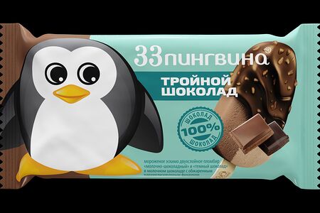 Эскимо в шоколаде Тройной шоколад