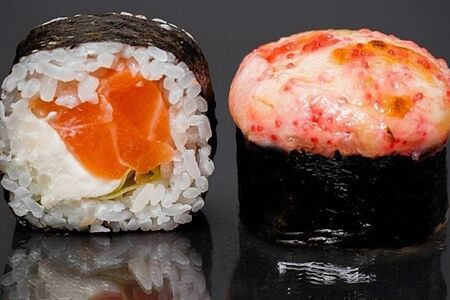 Запеченный с лососем