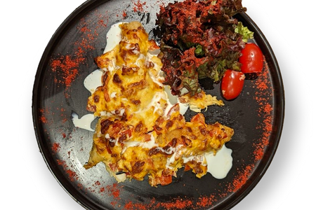 Судак под сырной шапкой