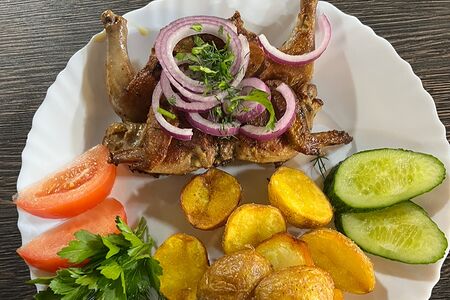 Цыпленок с картошкой