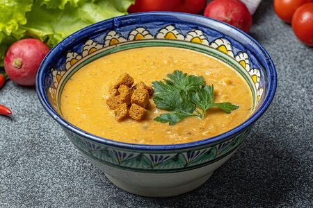 Суп-пюре Чечевичный по-турецки