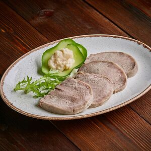 Язык с хреном