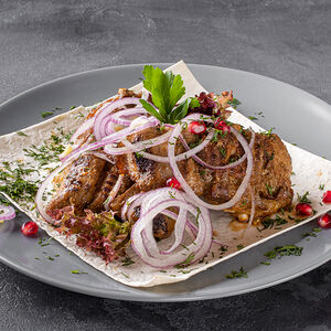 Шашлык из свининой шеи