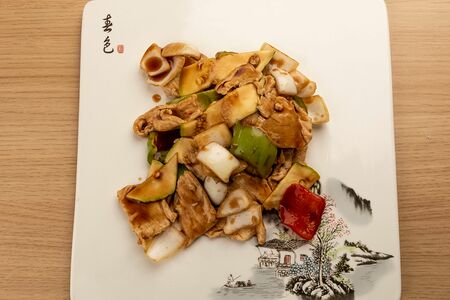 Свинина по-китайски в соевом соусе