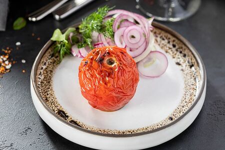 Шашлык из свежих помидоров