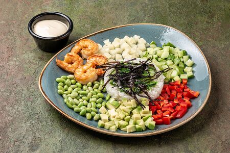 Поке с креветками