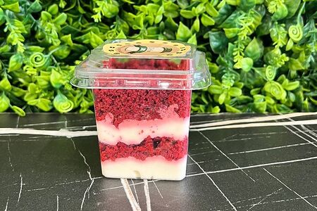 Красный бархат в баночке