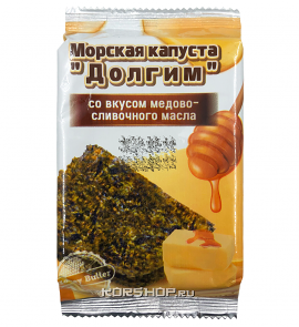 Морская капуста со вкусом медово-сливочного масла Долгим