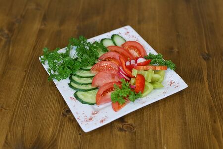 Овощная тарелка