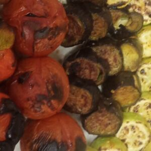 Кабачки на мангале