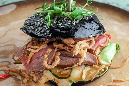 Бургер с ростбифом