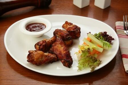 Куриные крылья BBQ