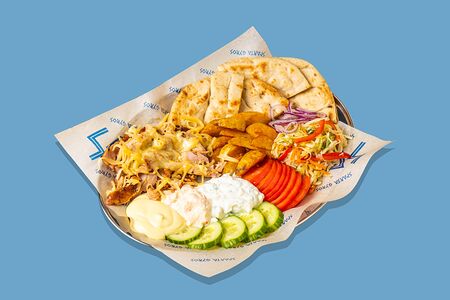 Гирос Сырный открытый