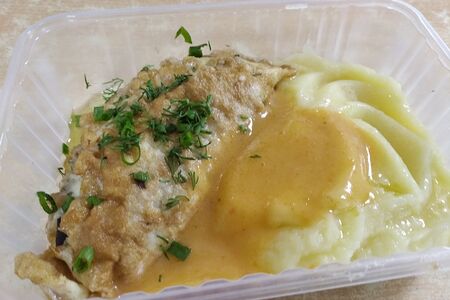 Бризольки с шампиньонами