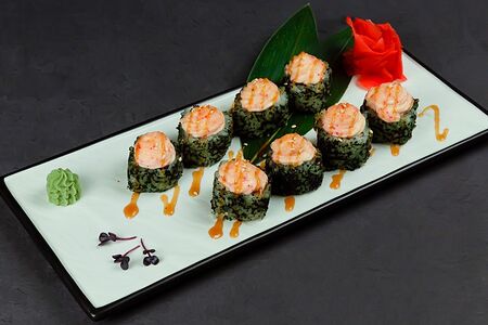 Ролл запеченный краб