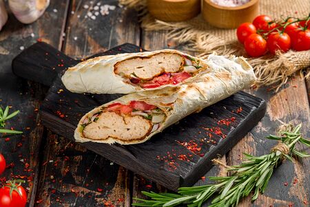 Шаурма-кебаб из курицы