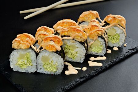 Запеченный ролл Гавайи