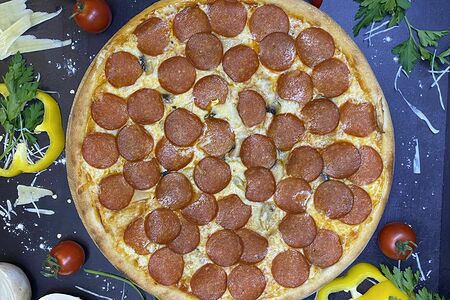 Пицца №231 Пепперони с грибами