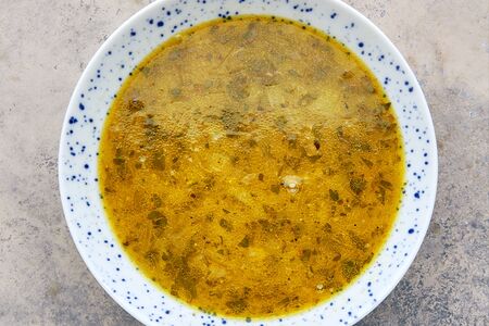 Суп чечевичный веганский