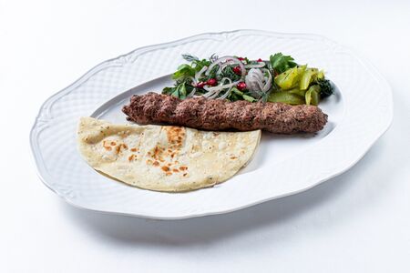 Люля-кебаб из мраморной говядины