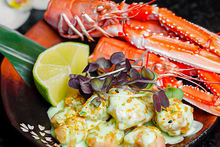 Креветки васаби