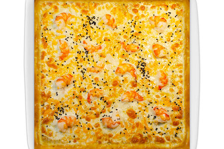 Пицца Сливочная креветка 30