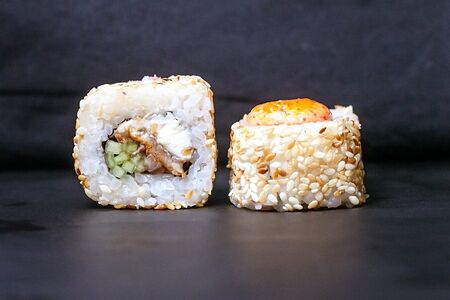 Запеченный ролл Аляска