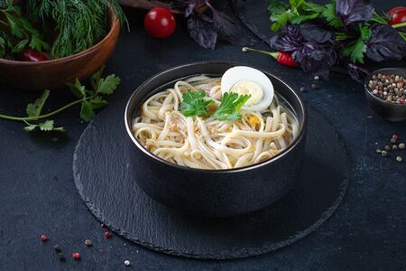 Куриная лапша