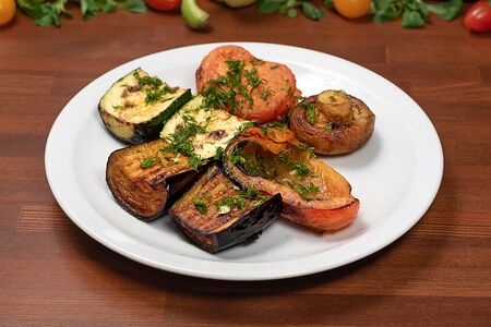 Овощи на углях