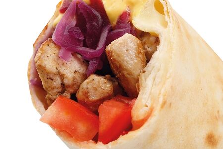 Завертон с курицей и коул слоу