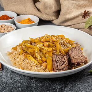 Плов с говядиной