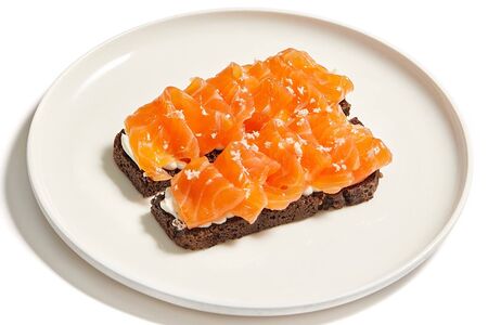 Бутерброд с лососем
