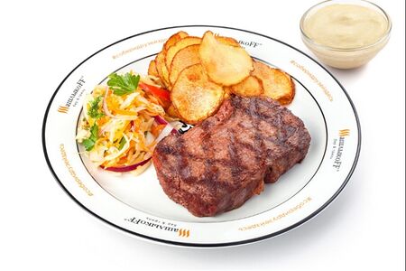 Стейк из мраморной говядины