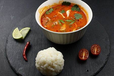 Том-ям с Тигровыми креветками