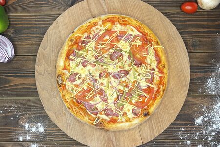 Пицца Охотничья маленькая