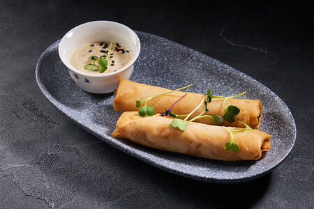 Спринг-ролл с креветкой