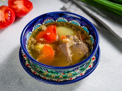 Шурпа с говядиной