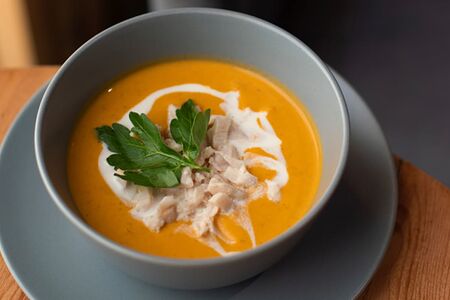 Крем-суп из чечевицы