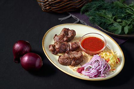 Шашлык из мякоти свинины