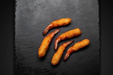 Креветки в темпуре 