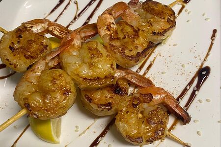 Креветки жареные