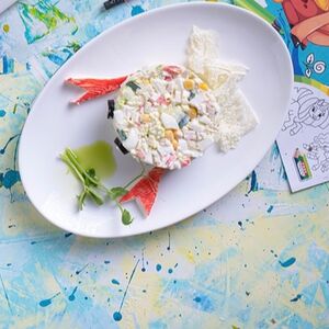 Салат Снежный крабик