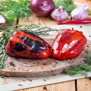 Перец болгарский на мангале