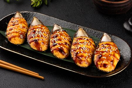 Мидии в соусе