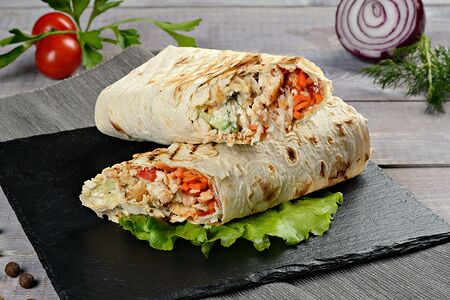 Шаурма куриная в лаваше