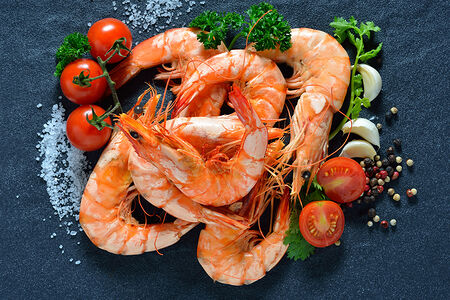 Лангустины вареные