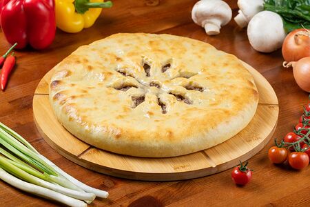 Пирог с говядиной и болгарским перцем