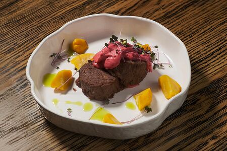 Мраморная рваная телятина