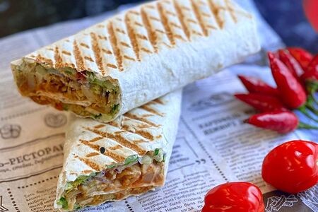 Шаурма классическая из свинины