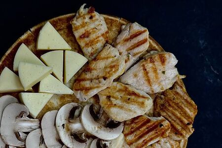 Закрытая пицца Жюльен